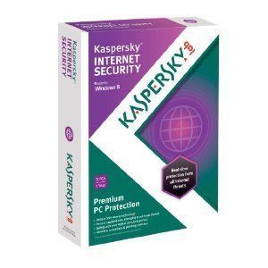 Kaspersky Internet Security 2013 3 Pcs 1 Year Ready for Windows 8