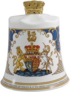 Aynsley Royal Wedding Prince William Kate Crown Bell