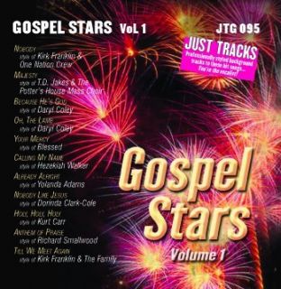Just Tracks JTG 095 Gospel Stars Vol 1 Karaoke New