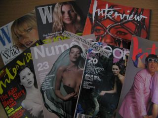 ARCH001 VALUPAK 004 Kate Moss W Interview Numero George Magazine LOT