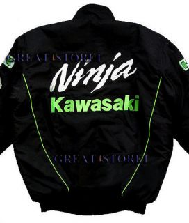KAWASAKI NINJA JACKET JACKETS CLOTHING MOTORCYCLE MOTO GP GEAR SIZE M