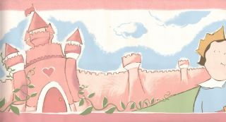 Prince and Princess Wallpaper Border