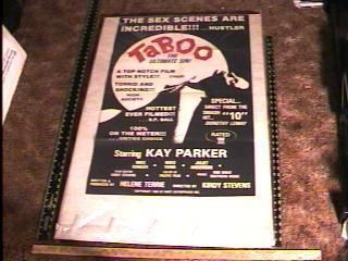 Taboo Movie Poster Sexploitation Kay Parker