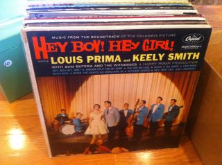 Louis Prima Keely Smith Hey Boy Hey Girl Vinyl LP 1959 Mono