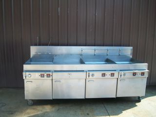 Keating Three Well Electric Fryer