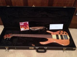 Ken Smith BSR5MS 5 String Bass Guitar w Case Nice