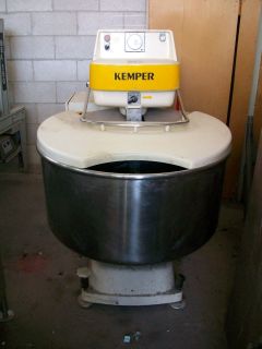 Kemper Spiral Dough Mixer sp 125 b 125 liter bakery baking machine