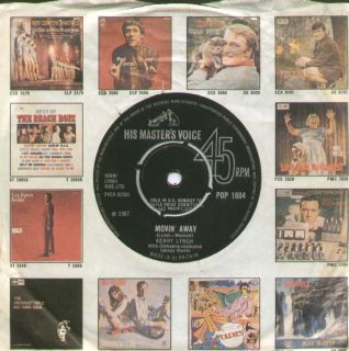Kenny Lynch Movin Away Original 1967 UK HMV Northern Soul Classic 45