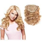 Jessica Simpson Ken Paves Hair Extensions 23 Wavy Clip in Hairdo New