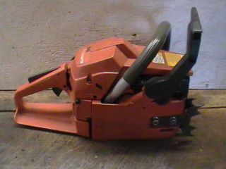 Husqvarna 55 Chain Saw New cylinder and piston great running saw