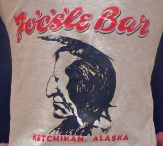 Mens Tank Top Focsle Bar Ketchikan Alaska AK T Shirt Extremely RARE