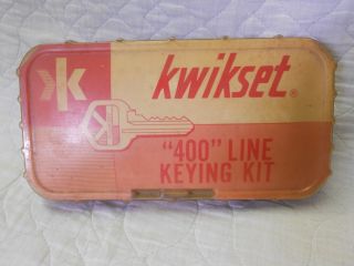Kwikset 400 Line Keying Kit Change Locks Keys Pins