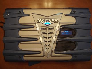 Kicker SX650 1 Car Amplifier Used All Digital Controls w DSP