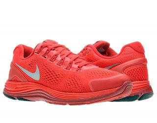 Nike Lunarglide 4 University Red Silver Mens Running Shoes 524977 606