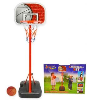 Adjustable 84 166cm Kids Basketball Toy Set Indoor Outdoor Toys