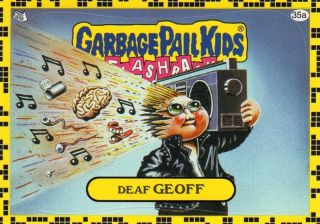 Garbage Pail Kids 2011 Flashback 2 Deaf Geoff 35A