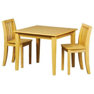 Solutions by Kids R US Table and Chair Set Natural
