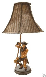 Kim Taylor Reece Kekoa Hula Sculpture Lamp