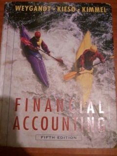 Weygandt Kieso Kimmel Financial Accounting Textbook Fifth Edition