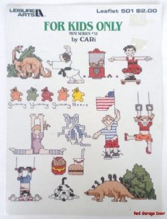 For Kids Only Mini Series 11 Cross Stitch Leisure Arts