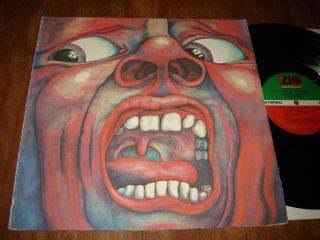 King Crimson in The Court of The Crimson King LP Atlantic US Orig Prog