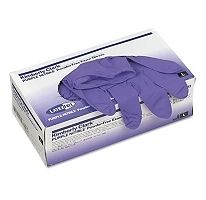 Kimberly Clark Nitrile Medical Exam Gloves Large Purple 100 Ct