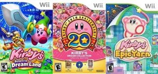 Kirbys Dream Collection Return to Dream Land Epic Yarn Nintendo Wii