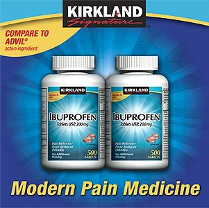 Kirkland Signature Ibuprofen 200mg 1000 Tablets New