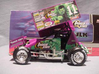 Steve Kinser Hulk Quaker State Action Xtreme Racing Sprrint Car