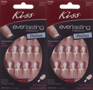 Pack Kiss Everlasting Petite Nails Guaranteed No Chip