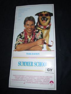 Summer School 1987 Mark Harmon Kirstie Alley Poster