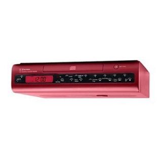 EMERSON Under Kitchen Cabinet Alarm Clock Radio CD Player Remote