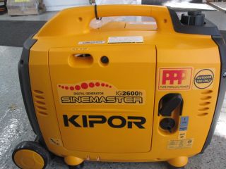 Kipor Generator IG2600H Recoil Starter 4 4 HP 3600 RPM 120V