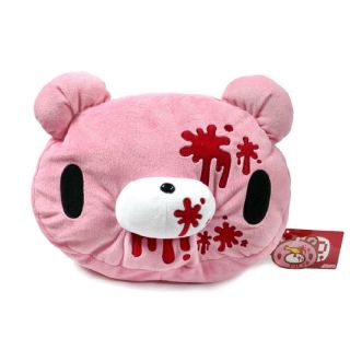 New Gloomy Bear Cushion Pillow Tissue Box Holder 11 Pink with Bloody