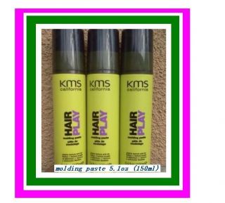 KMS California Hairplay Molding Paste 5 1 oz 150ml Lot of 3pcs