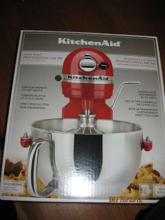 KitchenAid used Professional 5 5 QT Wide Steel Bowl Stand Mixer w Pour