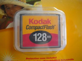 Kodak Compact Flash Card CF 128MB New in SEALED Package