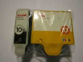 kodak Color Ink Cartridge 10c & Kodak Black 10xL   Combo 