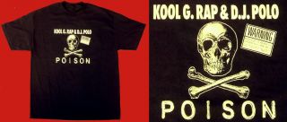 Kool G Rap DJ Polo T Shirt Poison Road to The Riches