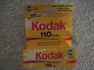 Kodak 110 ISO 400 Film Unused NIB