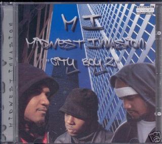 Midwest Invasion City Boyz CD RARE KC G Rap