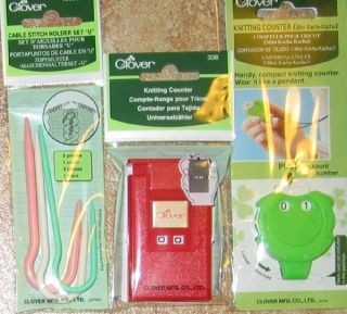 Knitting Notions Tools Supplies Assorted Accessories New