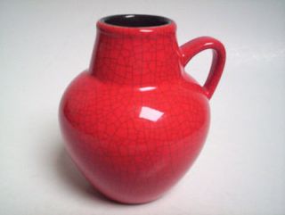 Keramik Pottery Krug Vase Marzi U Remy Craqueleglasur 60s Design