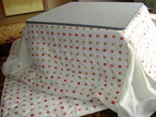 Japanese Kotatsu Heated Table Table Cover Mat