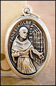 Holy Medal Chain St Maximilian Kolbe Addicted Drugs