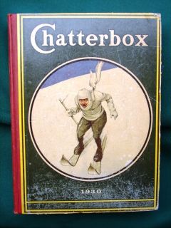Chatterbox 1930 British Illustrated Childrens Book