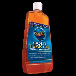 Meguiars Gold Teak Oil 16 oz M4616