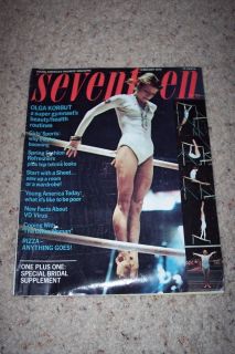  Magazine 1975 February Olga Korbut Gymnast Olympic Medalist Russian