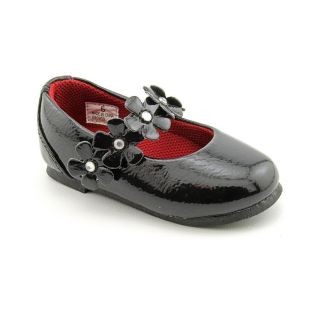 Amour Y520 Toddler Girls Size 9 Black Patent Leather Mary Janes