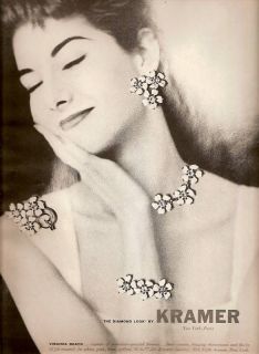 Jewelry Advertisement Kramer 1954